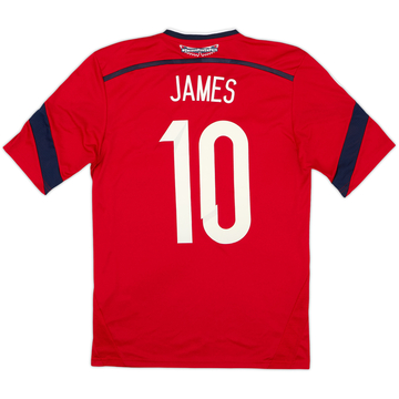 2014-15 Colombia Maillot extérieur James #10 (XS)