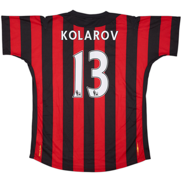 2011-12 Manchester City Maillot extérieur Kolarov #13 (L)