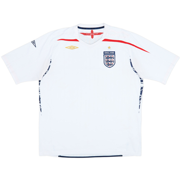 Maillot Domicile Angleterre 2007-09 - 5/10 - (XL)