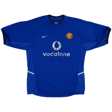 2002-03 Manchester United Maillot Third - 5/10 - (L)