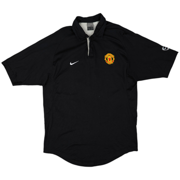 2003-04 Manchester United Nike Polo - 8/10 - (L)