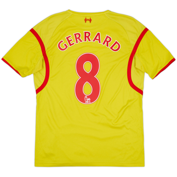 2014-15 Liverpool Maillot extérieur Gerrard #8 - 5/10 - (S)