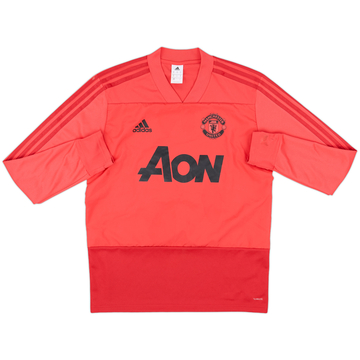 2018-19 Manchester United adidas Haut d'entraînement - 7/10 - (M)