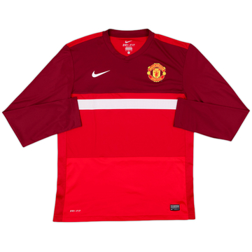 Maillot d'entraînement manches longues Nike Manchester United 2011-12 - 8/10 - (L)