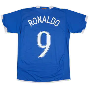 2006-07 Brésil Maillot extérieur Ronaldo #9 - 6/10 - (S)