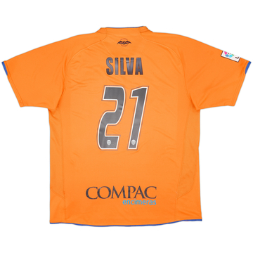 2007-08 Valencia Maillot extérieur Silva #21 - 6/10 - (L)