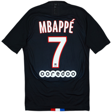 2019-20 Paris Saint-Germain Quatrième maillot Mbappe #7 - 8/10 - (XS)