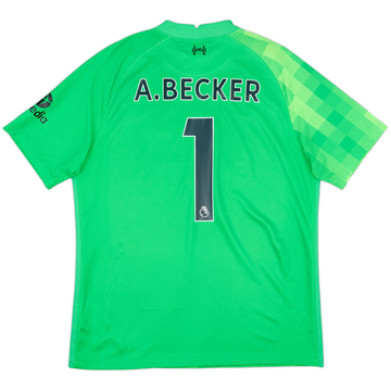 2021-22 Liverpool Maillot MC GB A.Becker #1 - 7/10 - (L)