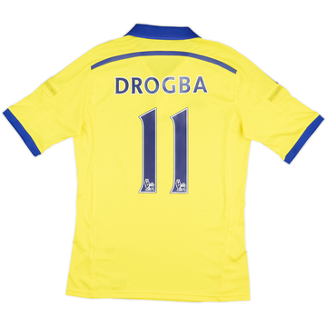 2014-15 Chelsea Maillot Extérieur Drogba #11 - 8/10 - (S)