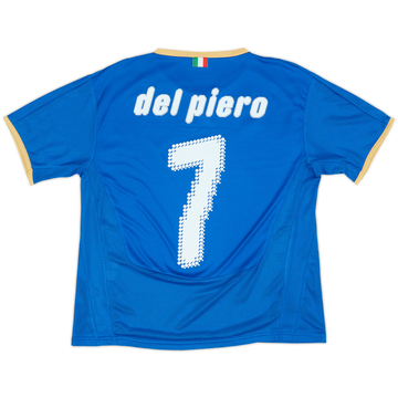 2007-08 Italie Maillot Domicile Del Piero #7 - 9/10 - (S)