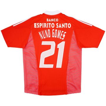 2002-03 Maillot domicile Benfica Nuno Gomes #21 - 6/10 - (M)