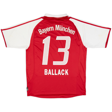 2003-04 Bayern Munich Maillot Domicile Ballack #13 - 5/10 - (M)