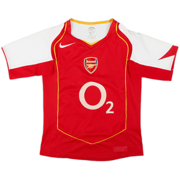2004-05 Arsenal Maillot Domicile - 6/10 - (S.Boys)