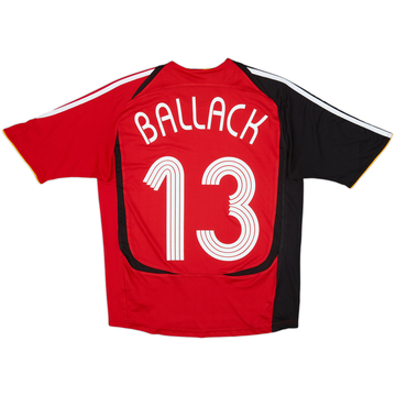 2005-07 Germany Maillot extérieur Ballack #13 - 8/10 - (L. Garçons)