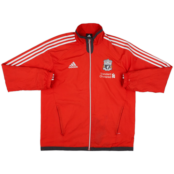 2011-12 Liverpool adidas Veste de survêtement - 6/10 - (L)