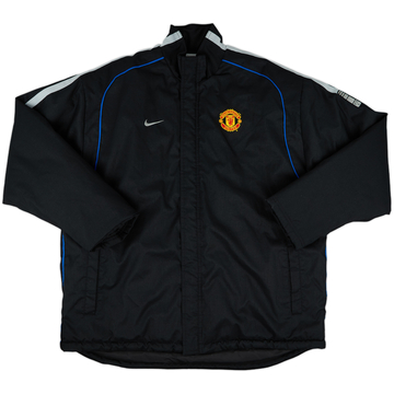 2002-03 Manchester United Nike Manteau de banc rembourré - 9/10 - (XL)