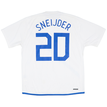 2006-08 Netherlands Away Shirt Sneijder #20