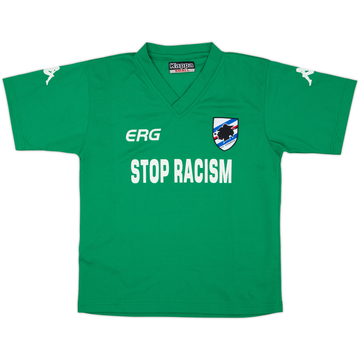 2014-15 Sampdoria 'Torneo Ravano' Kappa Maillot d'entraînement #2 - 8/10 - (S)