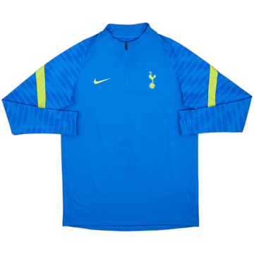 2021-22 Tottenham Nike Haut d'entraînement 1/4 zip - 8/10 - (L)