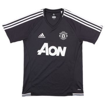 2017-18 Manchester United adidas Maillot d'entraînement – 9/10 – (M)