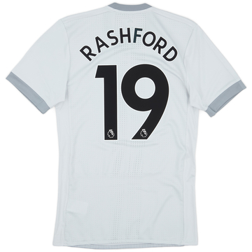 2017-18 Manchester United Maillot Third Authentique Rashford #19 - 8/10 - (S)