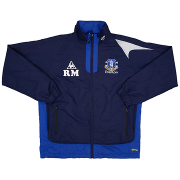 2010-11 Everton Édition Staff Le Coq Sportif Veste de survêtement RM - 9/10 - (L)