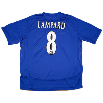 2005-06 Chelsea Maillot domicile centenaire Lampard #8 (3XL)