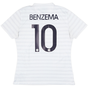 2014-15 France Maillot extérieur authentique Benzema #10 - 5/10 - (L)