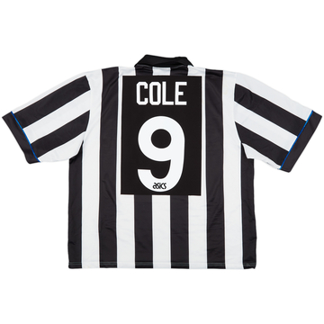 1993-95 Newcastle Maillot Domicile Cole #9 - 5/10 - (XXL)