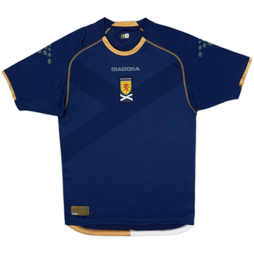 2007-08 Scotland Maillot Domicile - 4/10 - (S)