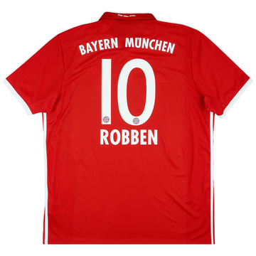 2016-17 Bayern Munich Maillot Domicile Robben #10 - 6/10 - (S)