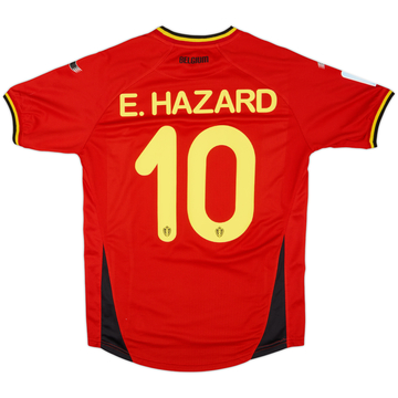 2014-15 Belgique Maillot Domicile E.Hazard #10 - 6/10 - (M)