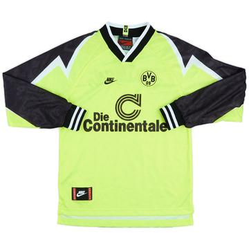 1995-96 Borussia Dortmund Maillot domicile ML - 9/10 - (L.Boys)