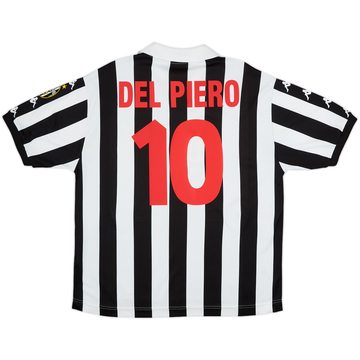 1998-99 Juventus Basic CL Maillot Domicile Del Piero #10 - 8/10 - (XL)