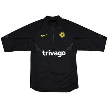 2021-22 Chelsea Nike Storm-Fit 1/4 Zip Sweat d'entraînement - 8/10 - (S)