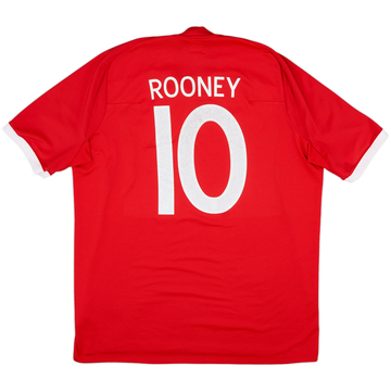 2010-11 England Maillot extérieur Rooney #10 - 6/10 - (XL)