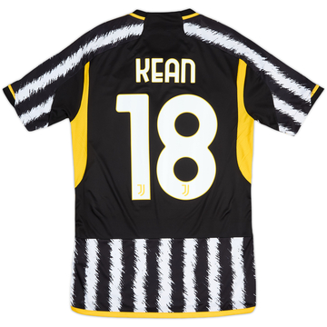 2023-24 Juventus Maillot domicile Kean #18 - 10/10 - (S)