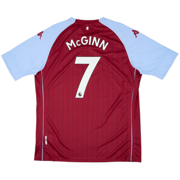 2021-22 Aston Villa Maillot domicile McGinn #7 (XXL)