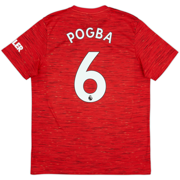 2020-21 Manchester United Maillot Domicile Pogba #6 - 10/10 - (L)