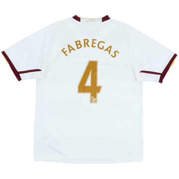 2007-08 Arsenal Maillot extérieur Fabregas #4 - 5/10 - (L)