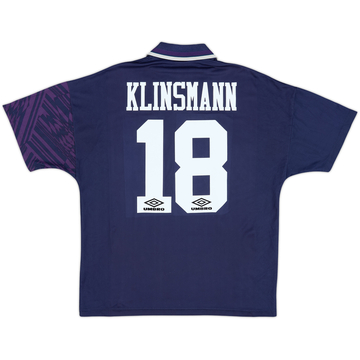 1994-95 Tottenham Maillot extérieur Klinsmann #18 - 7/10 - (L)