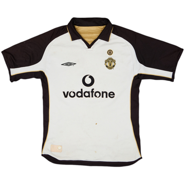 2001-02 Manchester United Centenary Maillot extérieur/troisième - 4/10 - (M)