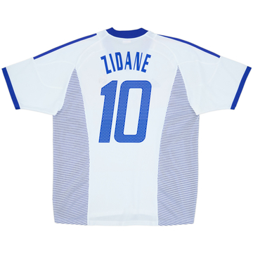 2002-04 France Maillot extérieur Zidane #10 - 10/10 - (L)