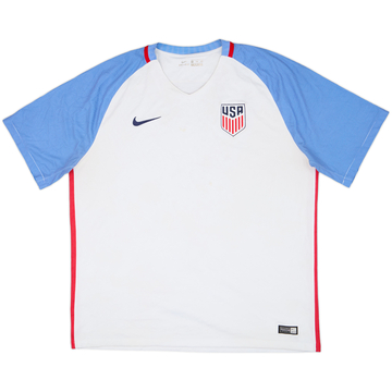 2016-17 USA Maillot Domicile - 5/10 - (XXL)