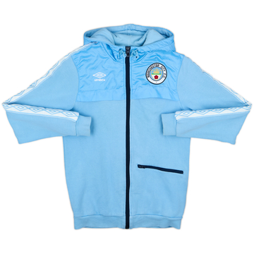 2010-11 Manchester City Umbro 'Diamond Series' Sweat à capuche style rétro - 8/10 - (S)