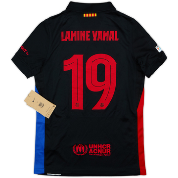 2024-25 Barcelona Maillot extérieur Lamine Yamal #19 (M.Boys)