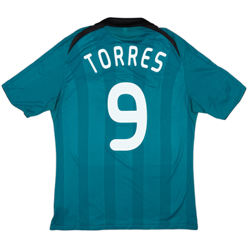 2008-09 Liverpool Maillot Third Torres #9 - 5/10 - (L)