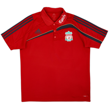 2009-10 Liverpool adidas Polo - 7/10 - (S)