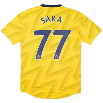 2019-20 Arsenal Maillot extérieur version joueur Saka #77 (S)