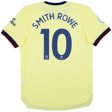 2021-22 Arsenal Maillot extérieur authentique Smith Rowe #10 (M)